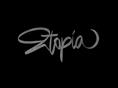 Cć / Utopia behance branding bēhance calligraphy design lettering procreate project types typography