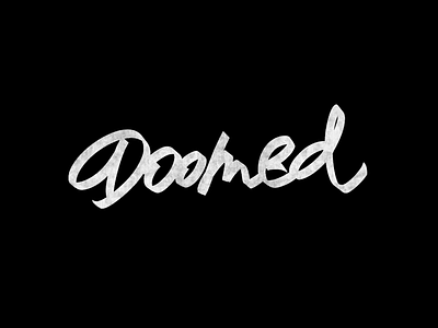 Cć / Doomed behance branding calligraphy design graphic design handlettering ipadpro lettering logo logotype procreate types typography