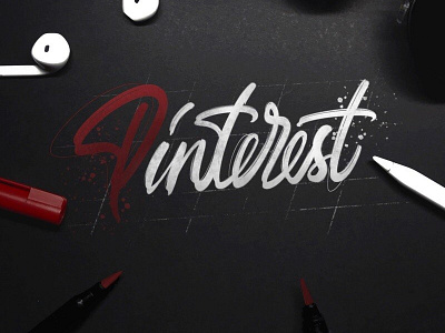 Pinterest design lettering logo pinterest