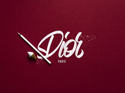 Dior design dior lettering logo