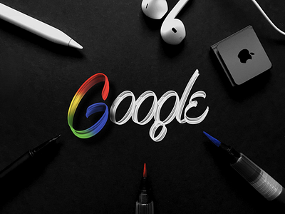 Google design google lettering logo