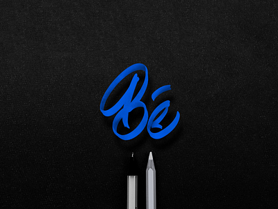 Bē behance design lettering logo type