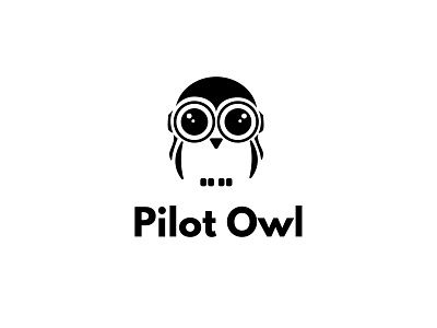 Pilot Owl brand branding flying bird graphic design illustration logo logo deisgn logo design minimal logo owl owl illustration owl logo pilot pilot logo vector