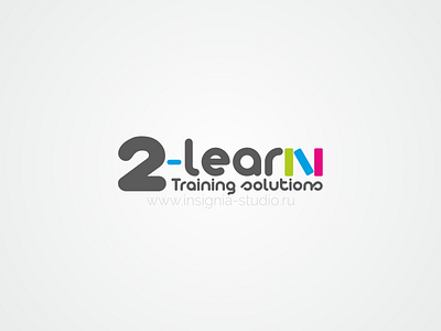 2-learn. Traning solutions. 2 learn 2learn design insigniastudio logo