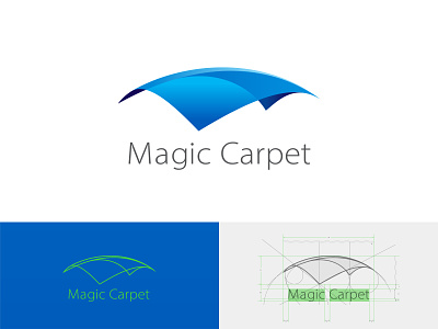 Magic Carpet (Video Games Publishing Company) 3d branding design game graphic graphic design illustration logo logo design magic carpet vector video game