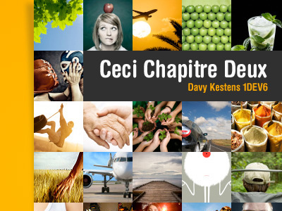 Chapitre Deux blog creative navigation wordpress