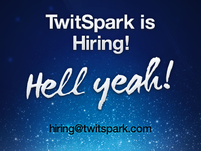 TwitSpark is Hiring