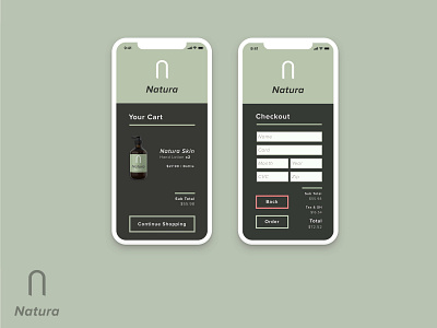 Natura | Cart & Checkout