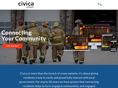 Civica Software (2015) web design web design and development web development wordpress design