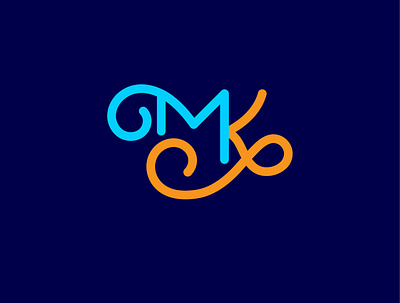 MK logo Idea logo logodesign typogaphy