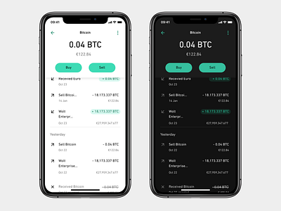 Asset Transaction Screen crypto finance investment ios productdesign transaction ui ux