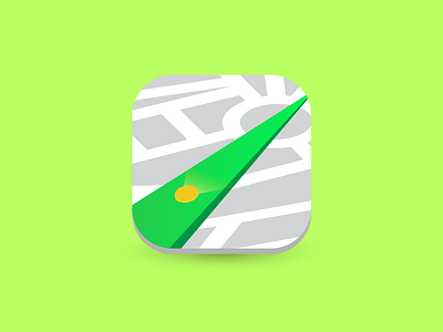 Nik Traffic's App Icon android app appicon forth green icon traffic