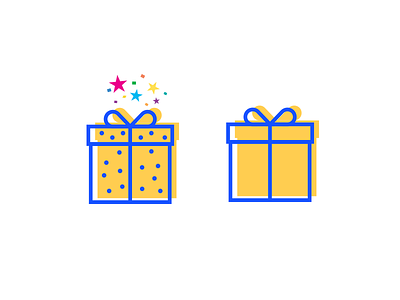 Special Gift vs. Ordinary Gift's icon icon icon set icon-set line lines outline set simple work in progress
