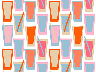 Cocktails pattern