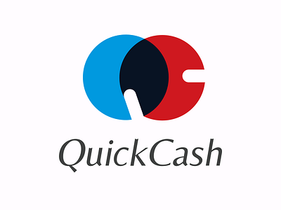 QuickCash Logo branding cash design finance icon logo quick round