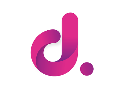 Logotyp Redesign - Dreamify Design brand mark branding gradient logo logo design vector