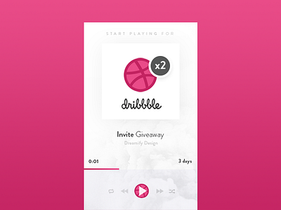 Dribbble Invitation Giveaway