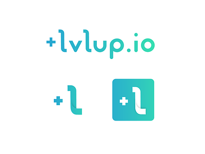 Lvl Up Logo by Dreamify Design brand mark branding gradient logo logo design startup tech vector