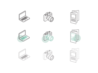 Icons Lineart Style