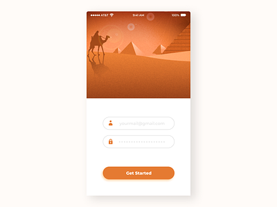 Login Page UI