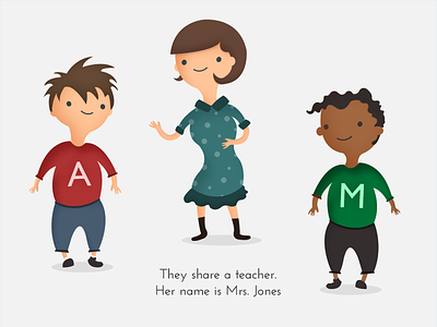 Mrs. Jones book children illustration josefin kid novel teacher
