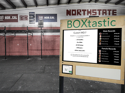 BOXtastic: Digital Whiteboard boxtastic crossfit dumbbell fit fitness gym icons ipad records sport timer whiteboard