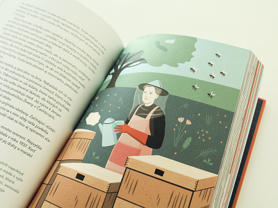 SuperŽENY / book book design illustration indesign layout photoshop