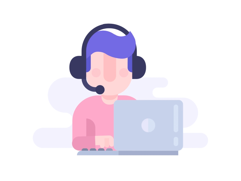 Call Center by Carlos Flores on Dribbble