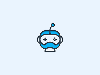 Iconic Robot Logo Game By Zwallow On Dribbble