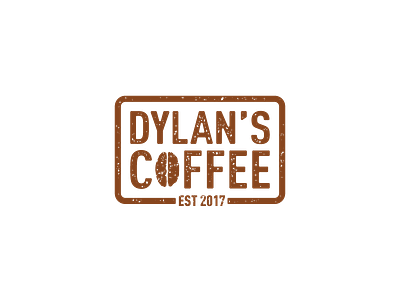 Dylan's Coffee - Daily Logo Challenge 6 dailylogochallenge