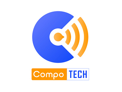 Compotech Logo branding design logo vector