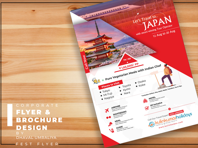 Flyer Design By Dhaval Umraliya On Dribbble