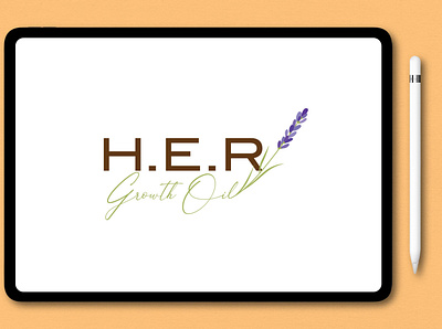 H.E.R Logo branding design icon illustration logo logo design modern signature logo unique watercolor