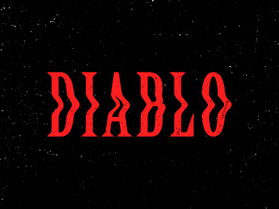 Diablo brand branding devil diablo hell identity logo logotype