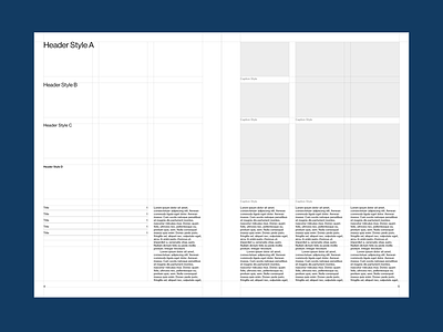 A4 Three Column Grid System for Adobe InDesign