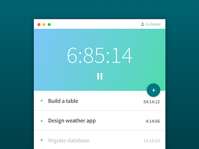 simple task timer app