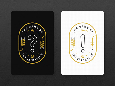 GOI Game Cards board game cards game illustration logo wheat