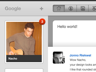 Google+ redesign