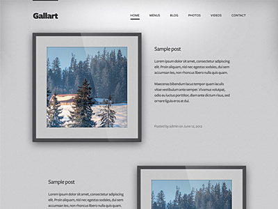 Gallart Theme