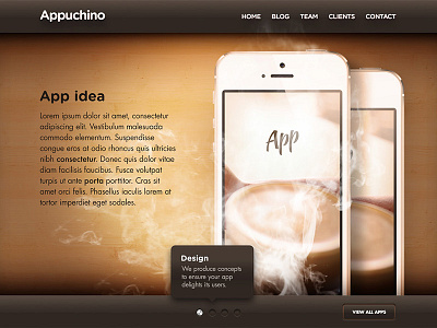 App site app ios iphone layout website