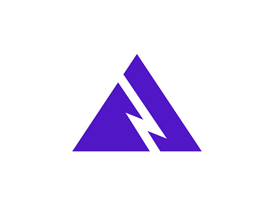 Accident accident broken energy flash logo non sense triangle