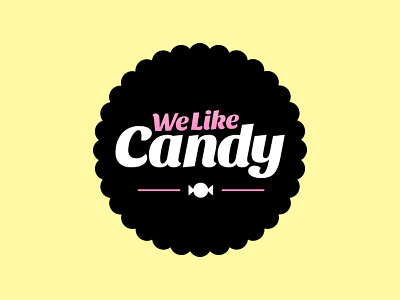 We Like Candy branding icon design identity logo development typography