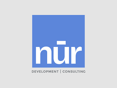 nur development branding icon design identity logo development typography