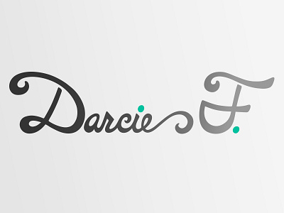 Darcie F. Logo branding icon design identity logo development typography