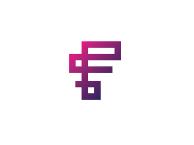 F Icon branding design f icon letter logo logomark symbol