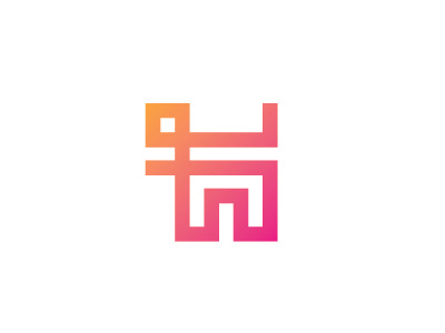 H Icon branding design h icon letter logo logomark symbol