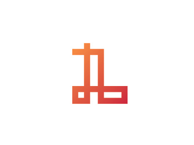 L Icon branding design icon l letter logo logomark symbol