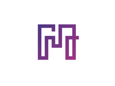 M Icon branding design icon letter logo logomark m symbol