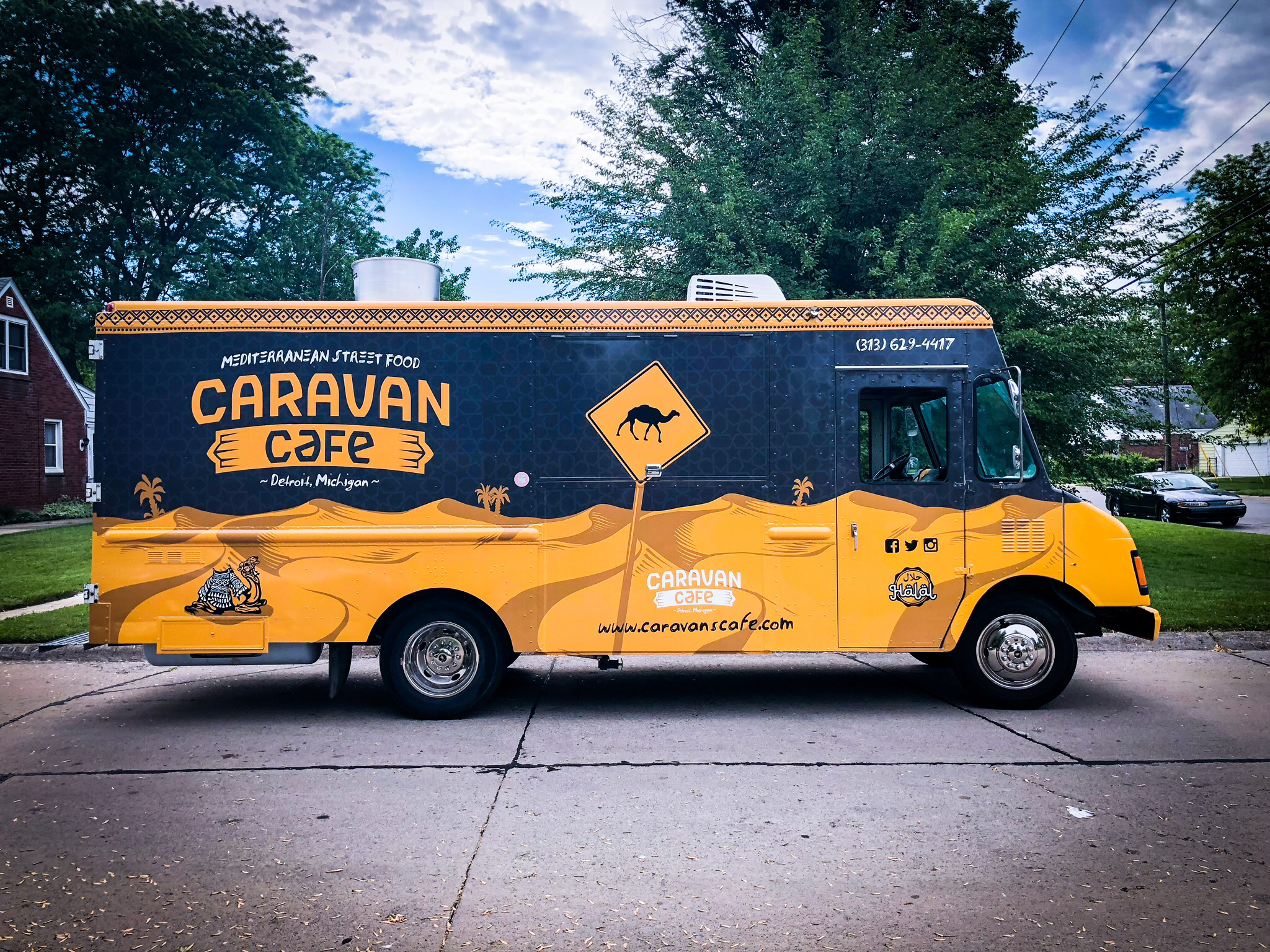 Caravan Cafe Foodtruck by Us l Design on Dribbble