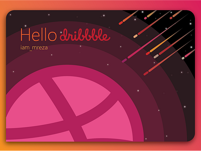 Hello Dribbble design dribbble firstshot hello dribbble